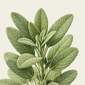 Biodynamic sage — the botanical in Oway Sebum Balance Hair Bath