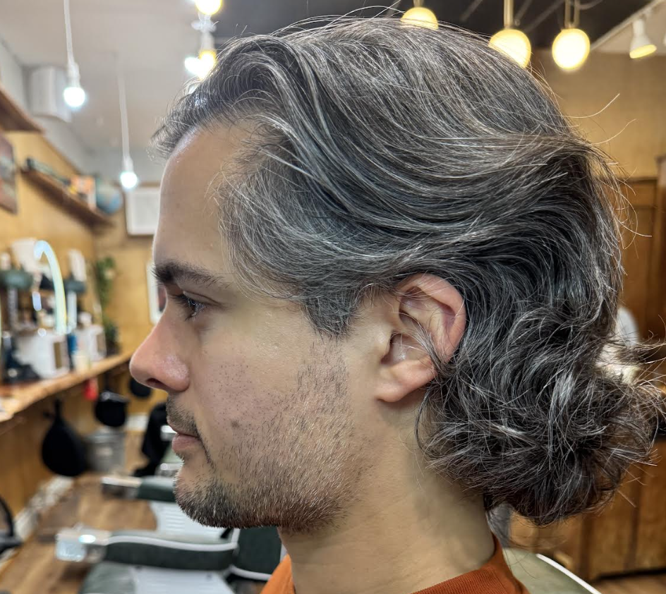 medium cut natural flow by Patrizia, Land of Barbers Greenpoint